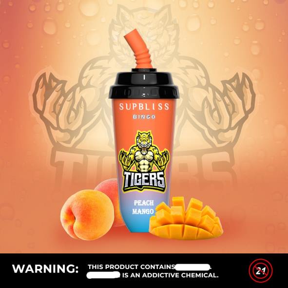 RandM Tornado Bruxelles | fraise-kiwi RandM Supbliss Bingo Appareil à dosettes de vape 8000 1 pièce D8Z6255