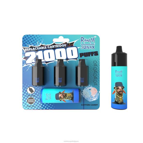 RandM Vape Discount Code | beignet aux fraises RandM Sunax Dispositif de vape remplaçable avec module de contrôle du flux d\'air 21000, 1 pièce D8Z6267