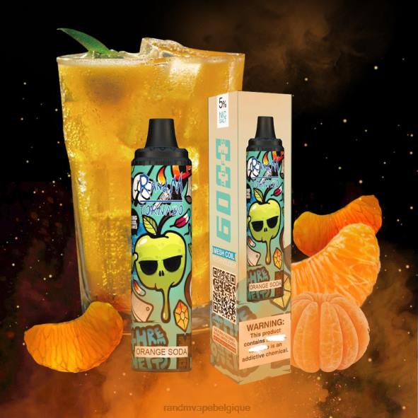 RandM Vape Discount Code | glace vanille banane RandM Tornado Dispositif de contrôle du flux d\'air 6000, 1 pièce D8Z6297
