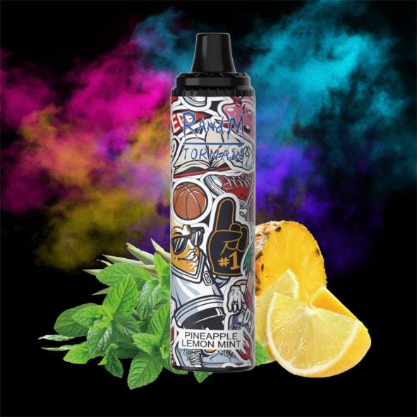 RandM Vape Discount Code | glace vanille banane RandM Tornado Dispositif de contrôle du flux d\'air 6000, 1 pièce D8Z6297