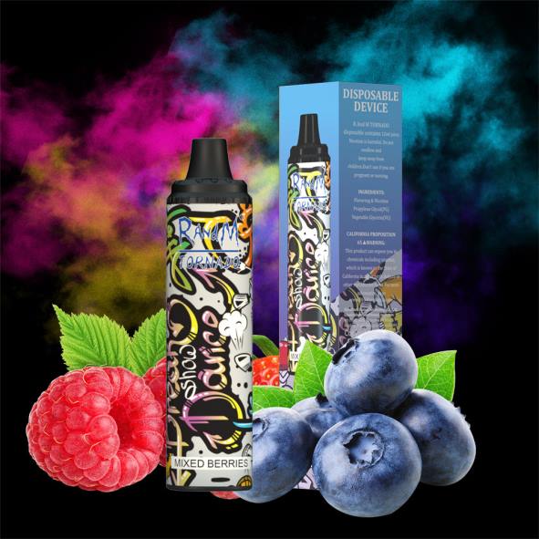 RandM Vape Discount Code | glace vanille banane RandM Tornado Dispositif de contrôle du flux d\'air 6000, 1 pièce D8Z6297