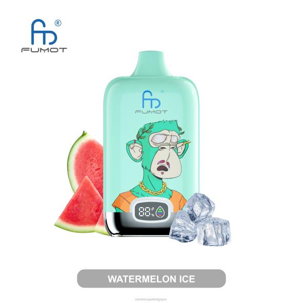 RandM Vape Discount Code | glace luxuriante Fumot Original RandM Digital Box Batterie 12000 et dispositif de vape à affichage liquide D8Z67