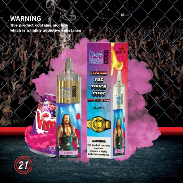 RandM Vape Bruxelles | conduire RandM Tornado Dispositif de vape de contrôle du débit d'air 10000 1 pièce D8Z6114