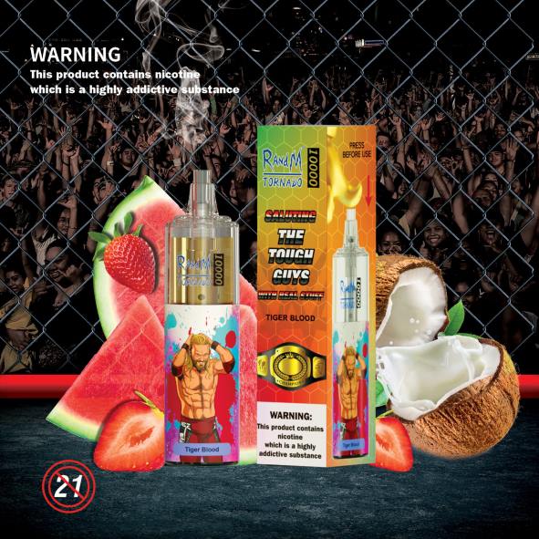 RandM Vape Discount Code | mangue fruit de la passion RandM Tornado Dispositif de vape de contrôle du débit d\'air 10000 1 pièce D8Z6117