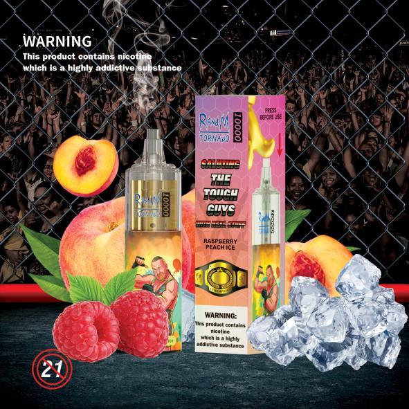 RandM Vape Discount Code | mangue fruit de la passion RandM Tornado Dispositif de vape de contrôle du débit d\'air 10000 1 pièce D8Z6117