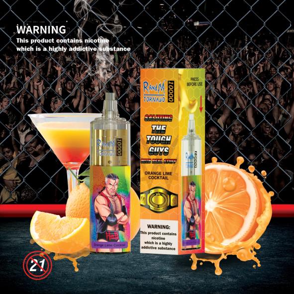 RandM Vape Discount Code | mangue fruit de la passion RandM Tornado Dispositif de vape de contrôle du débit d\'air 10000 1 pièce D8Z6117