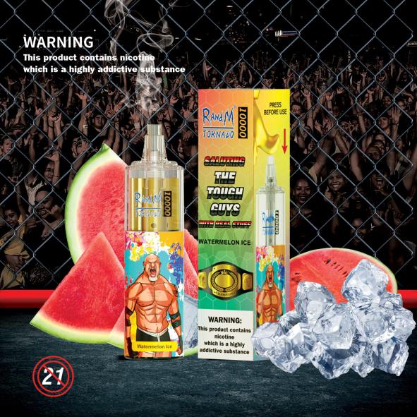 RandM Vape Discount Code | mangue fruit de la passion RandM Tornado Dispositif de vape de contrôle du débit d\'air 10000 1 pièce D8Z6117