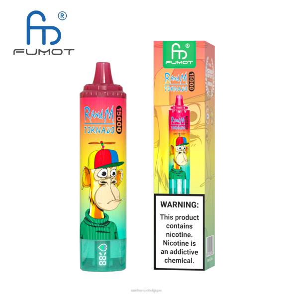 RandM Cigarette Electronique | framboise aigre-douce Fumot RandM Tornado Appareil de vape 15000 avec batterie et affichage ejuice version 3 D8Z649