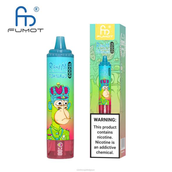 RandM Cigarette Electronique | framboise aigre-douce Fumot RandM Tornado Appareil de vape 15000 avec batterie et affichage ejuice version 3 D8Z649