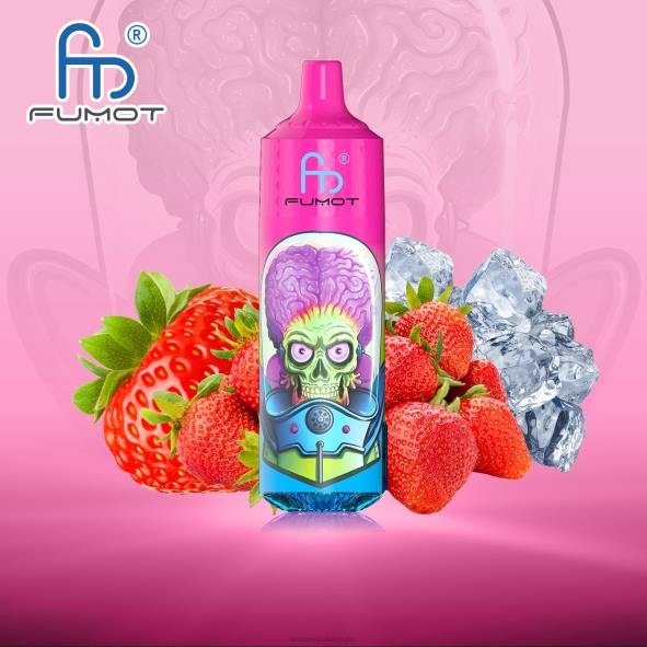 RandM Vape Sale | glace à la fraise Fumot RandM Tornado Appareil de vape 9000 pro avec batterie et écran ejuice version 1 D8Z6198