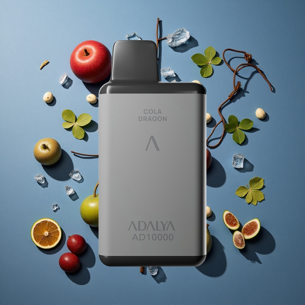 Glace Bleue Adalya AD 10000 Puffs Gris Spatial 14 ml e-liquide vente en gros Belgique