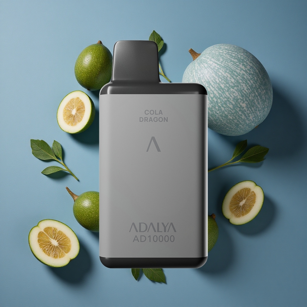 Melon Bleu Adalya AD 10000 Puffs Rechargeable USB-C vente en gros Belgique