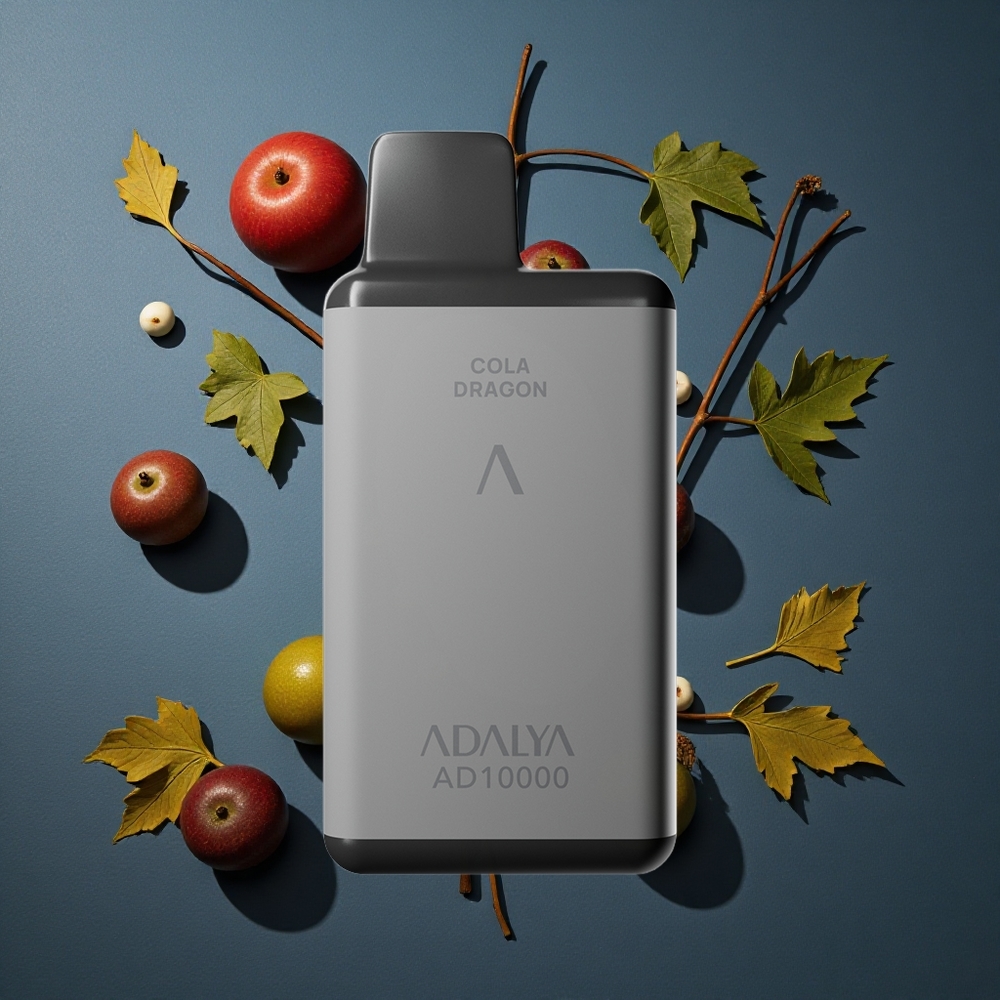 Nuit Berlin ADALYA AD 10 000 Puffs vente en gros Belgique Gris spatial USB-C