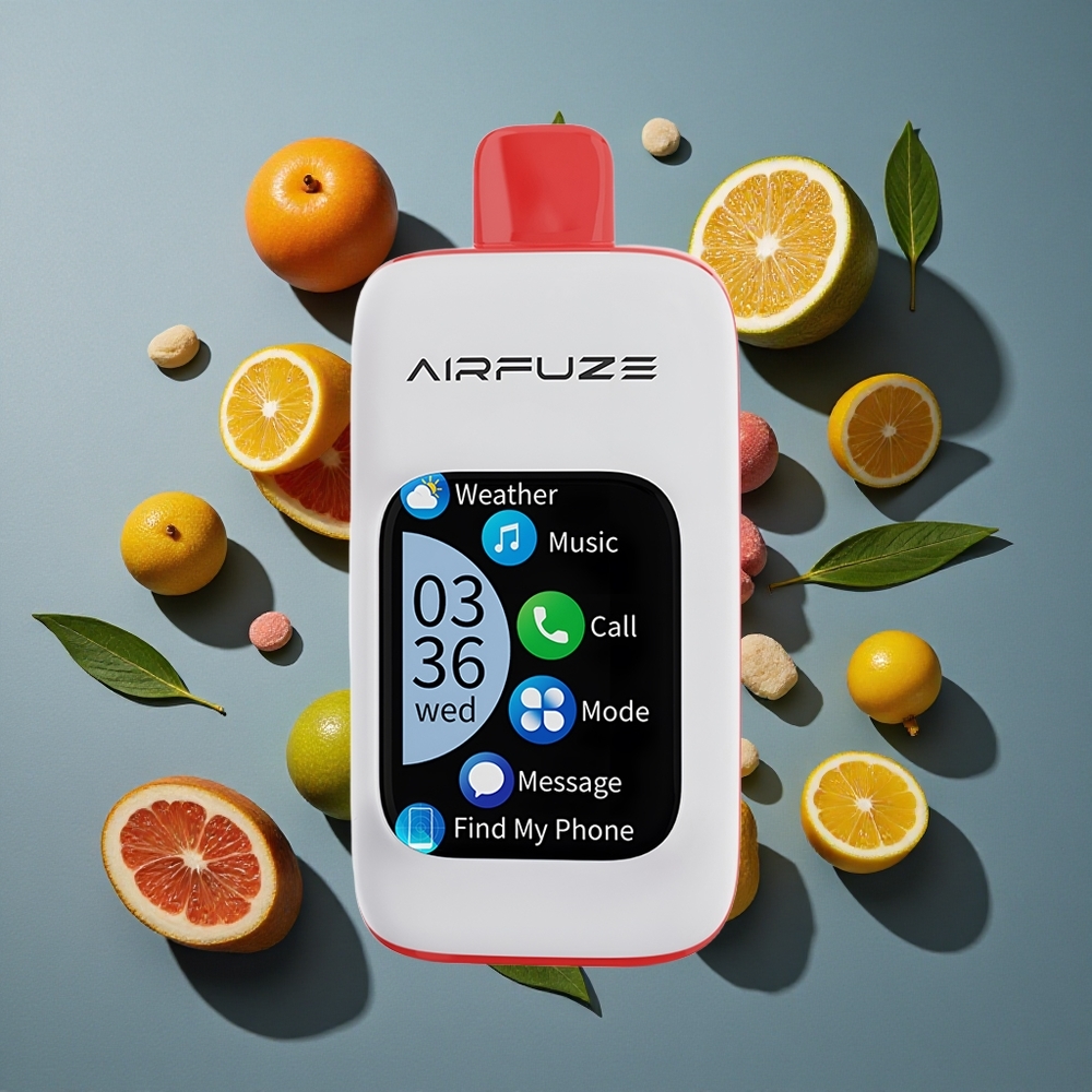 Bonbon Acidulé Juteux AirFuze Smart 30000 Puffs Pod 5% Nicotine vente en gros Belgique 900mAh Type-C