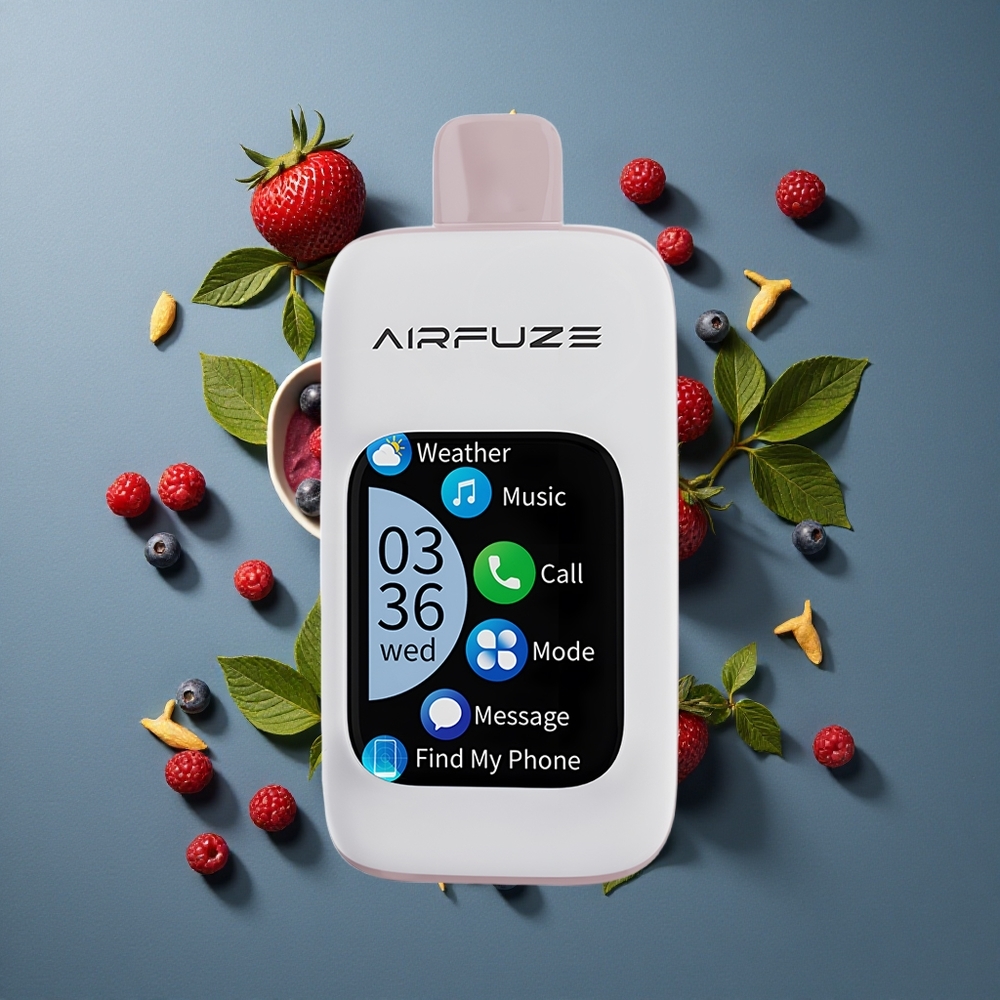 Explosion de Baies AirFuze Smart Pod Jetable 30000 Puffs vente en gros Belgique 5% Nicotine 900mAh