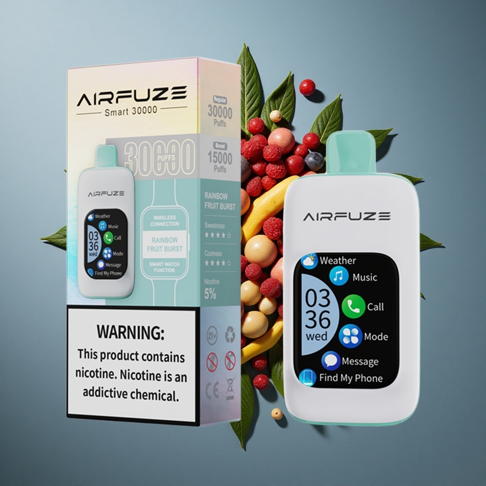 Fruit Arc-en-ciel AirFuze Smart 30000 Puffs Écran Tactile 2.01\" TFT vente en gros Belgique