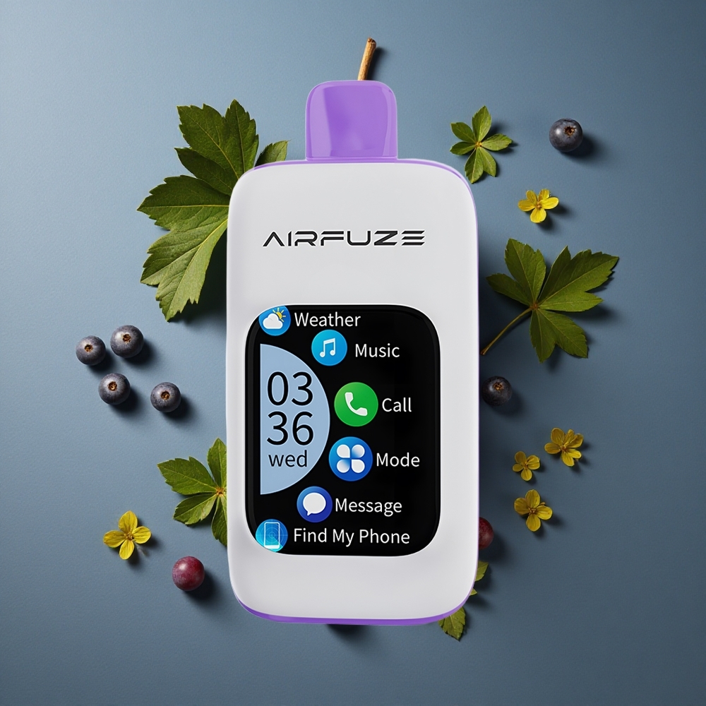 Rafraîchissement de Raisin AirFuze Smart 30000 Puffs Écran Tactile 2.01" vente en gros Belgique