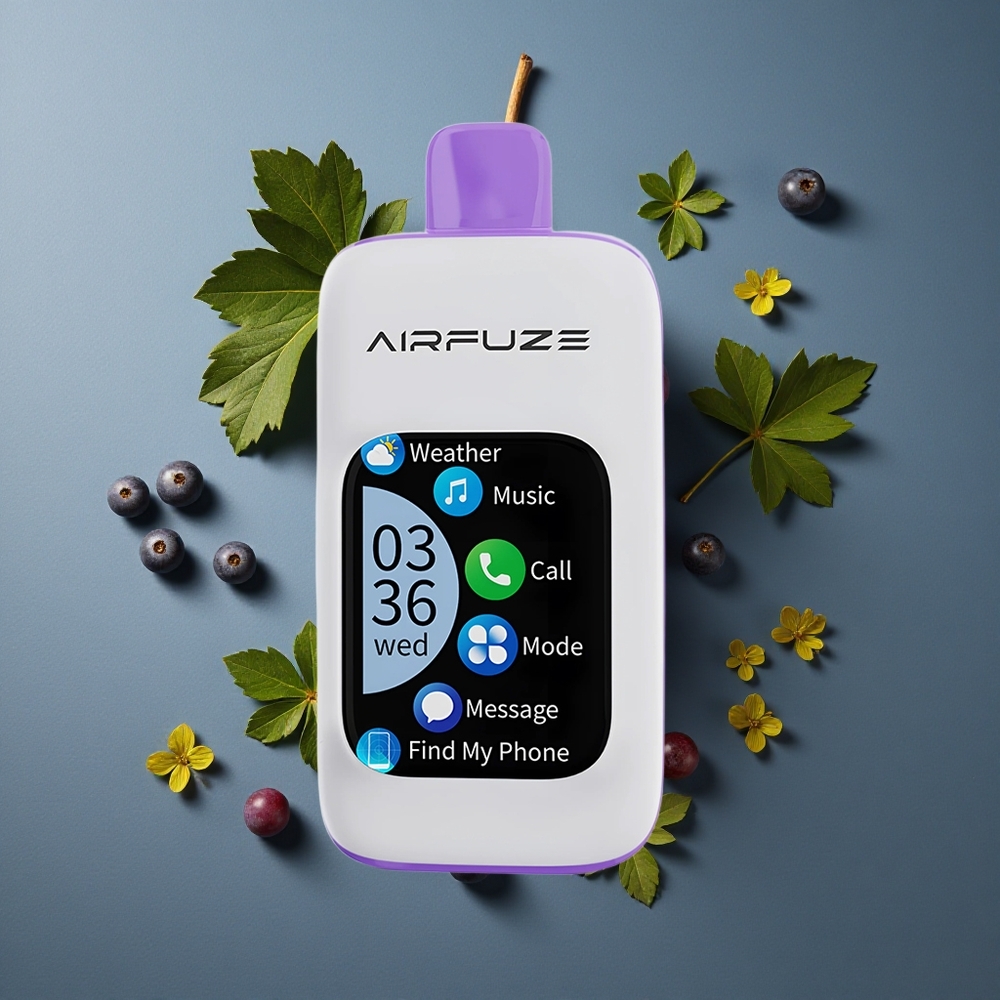 Burst de Raisin AirFuze Smart Pro 40000 Puffs vente en gros Belgique E-Liquide 20ML