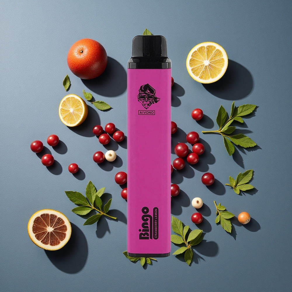 Cranberry Citron Aivono AIM BINGO 4000 Puffs vente en gros Belgique 10 mL 1000mAh