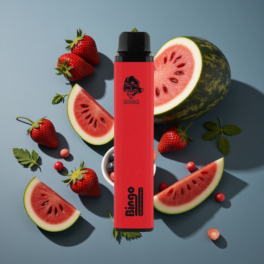 Fraise Pastèque Aivono AIM BINGO 4000 Puffs 10 mL 1000mAh vente en gros Belgique