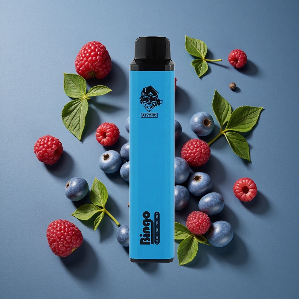 Framboise Bleue Aivono AIM BINGO 4000 Puffs vente en gros Belgique 10mL 1000mAh