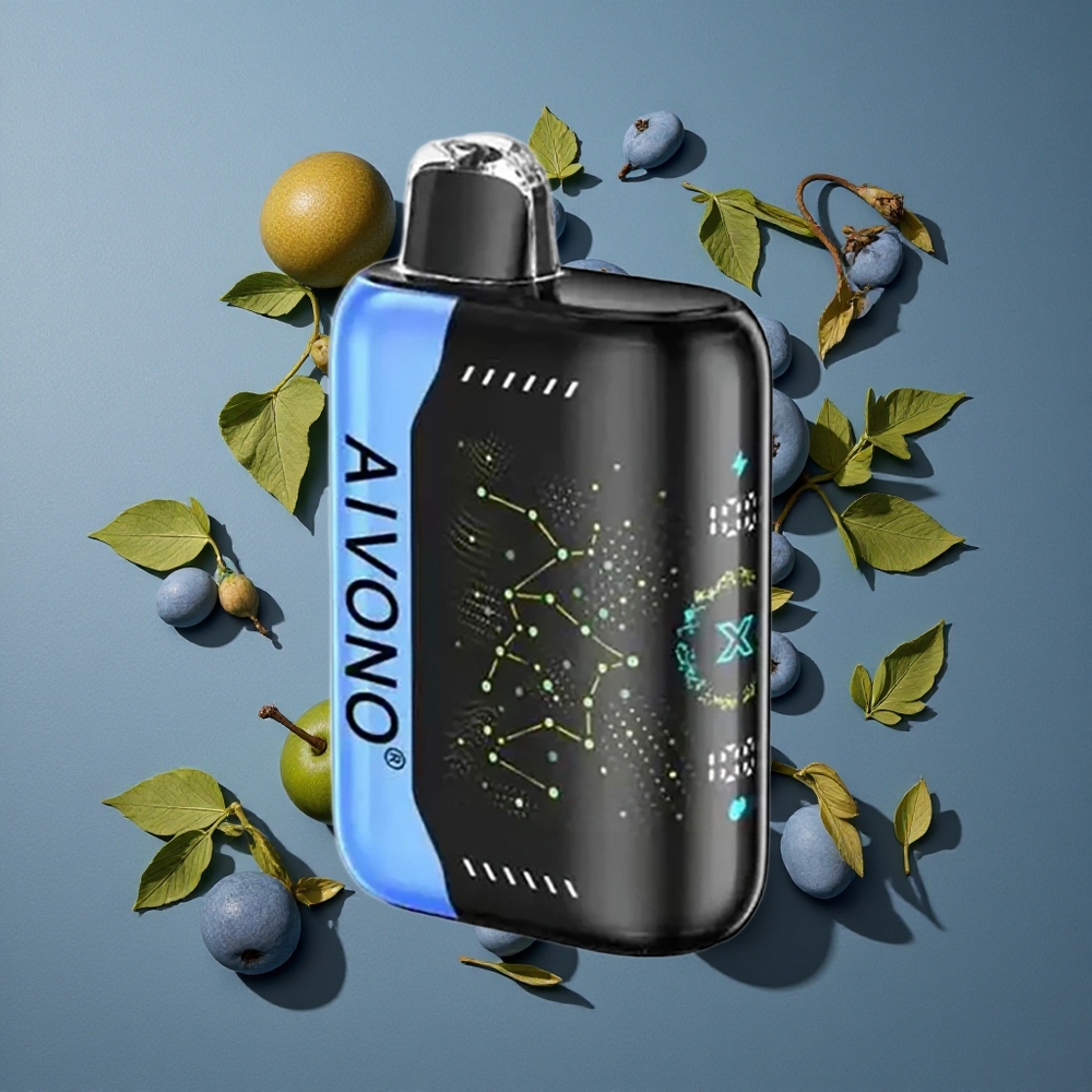 Bonbon Bleu Aivono AIM BOOM 25000 Puffs 28ml vente en gros Belgique Type-C Charging