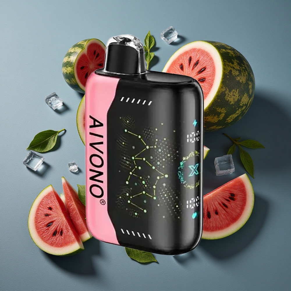 Pastèque Glacée Aivono AIM BOOM 25000 Puffs - 28ml - vente en gros Belgique