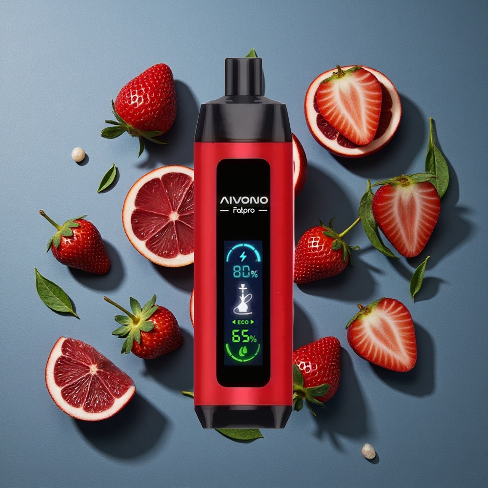 Fraise Punch Aivono AIM FATPRO 22000 Puffs 28ml E-liquide vente en gros Belgique Eco/Boost Dual Modes