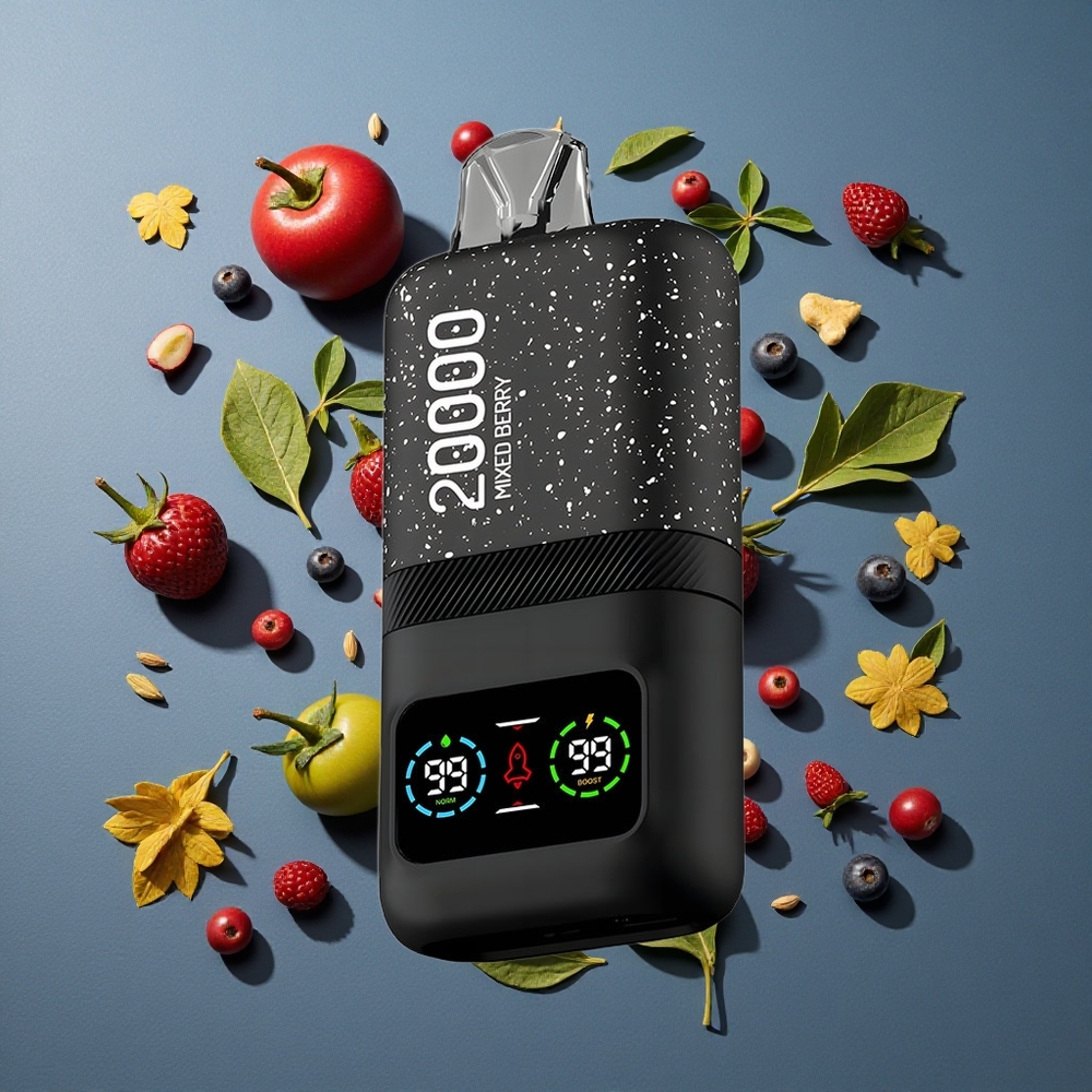 Baies Mixtes Aivono AIM MAGIC 20000 Puffs 26ml E-liquide vente en gros Belgique Rechargeable Type-C
