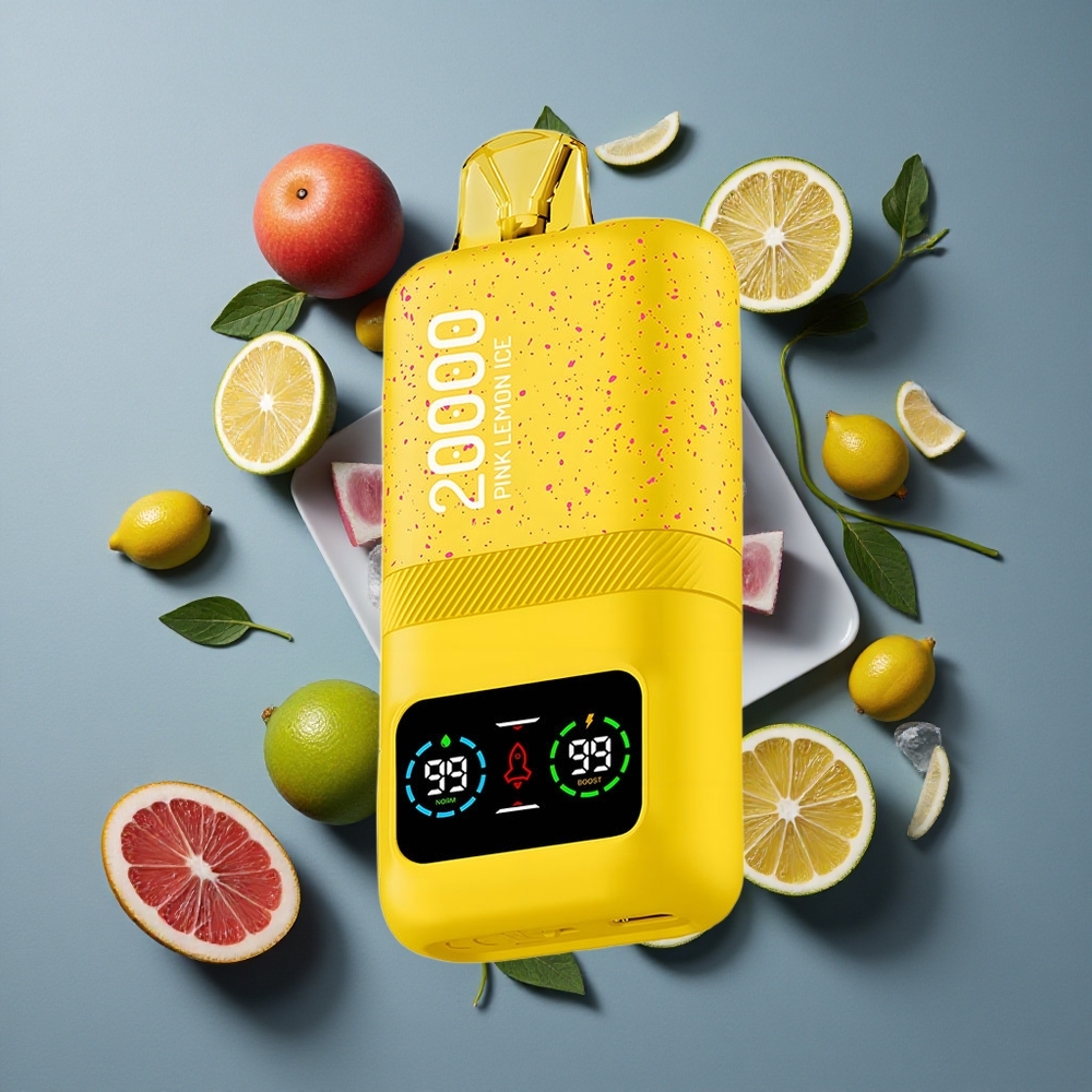 Citron Rose Glace Aivono AIM MAGIC 20000 Puffs 26ml E-liquide vente en gros Belgique Dual Mesh Coils