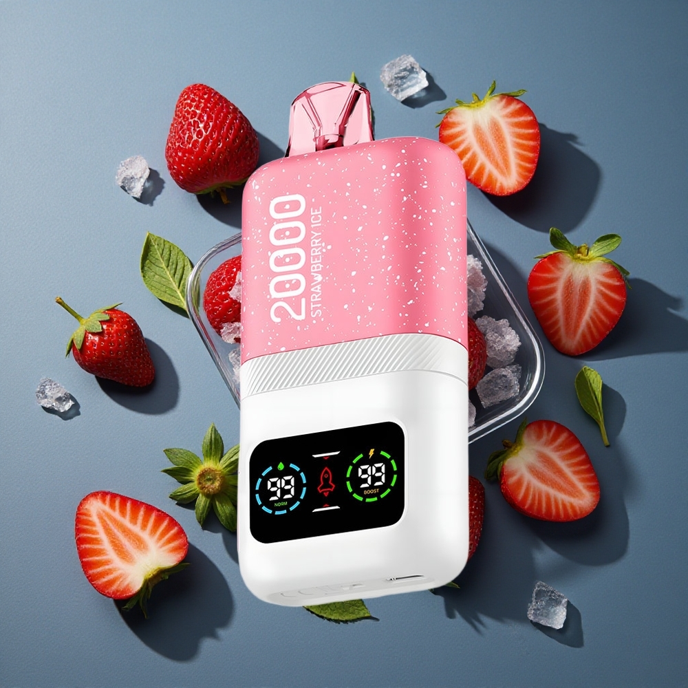 Fraise Glacée Aivono AIM MAGIC 20000 Puffs 26ml Rechargeable vente en gros Belgique