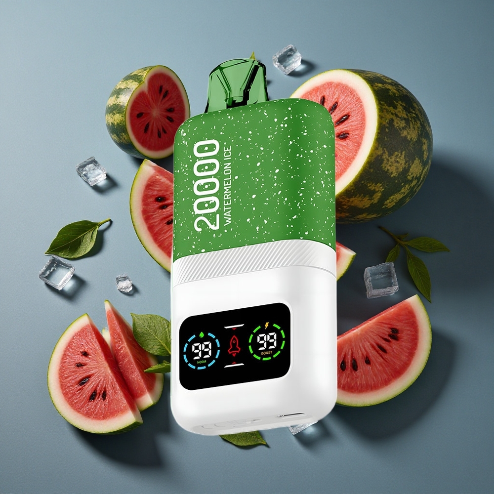 Pastèque Glacée Aivono AIM MAGIC 20000 Puffs 26ml E-liquide vente en gros Belgique Rechargeable Type-C