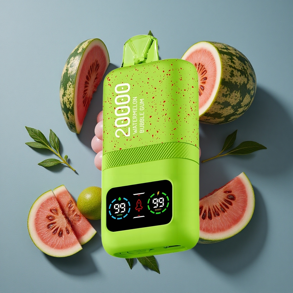 Pastèque Gomme Bulle Aivono AIM MAGIC 20000 Puffs 26ml E-liquide vente en gros Belgique Rechargeable Type-C