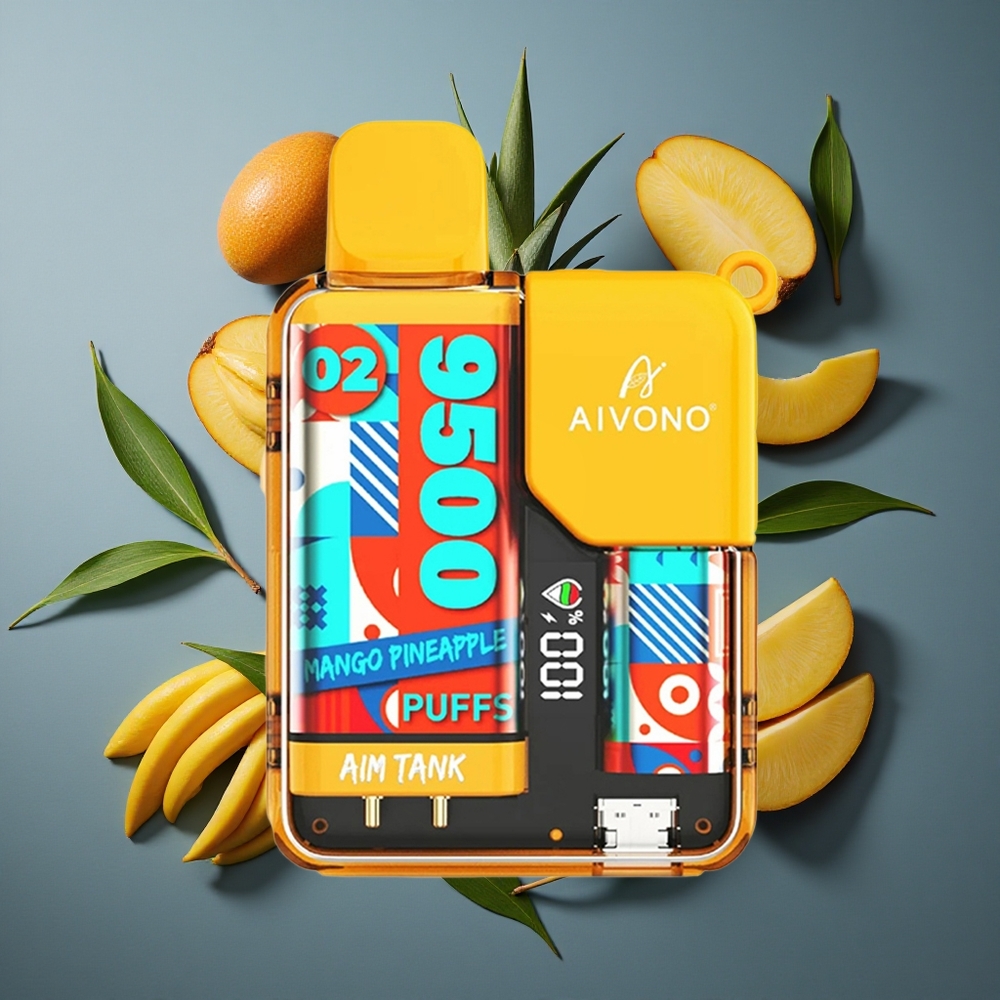 Mangue Ananas Aivono AIM-TANK 9500 Puffs 18ml E-liquide vente en gros Belgique
