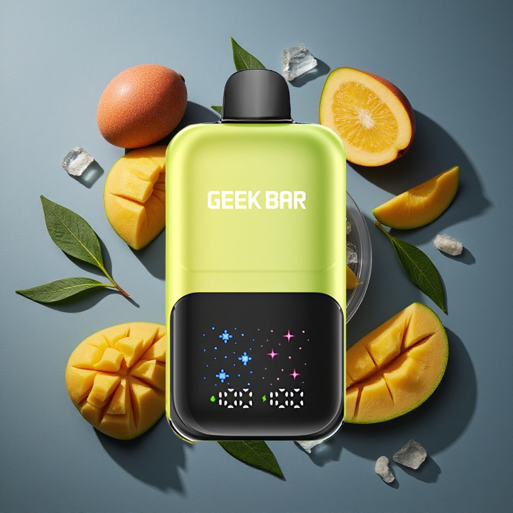 Mangue Glacee GEEK BAR Two Series 50000 Puffs vente en gros Belgique Ecran Interactif