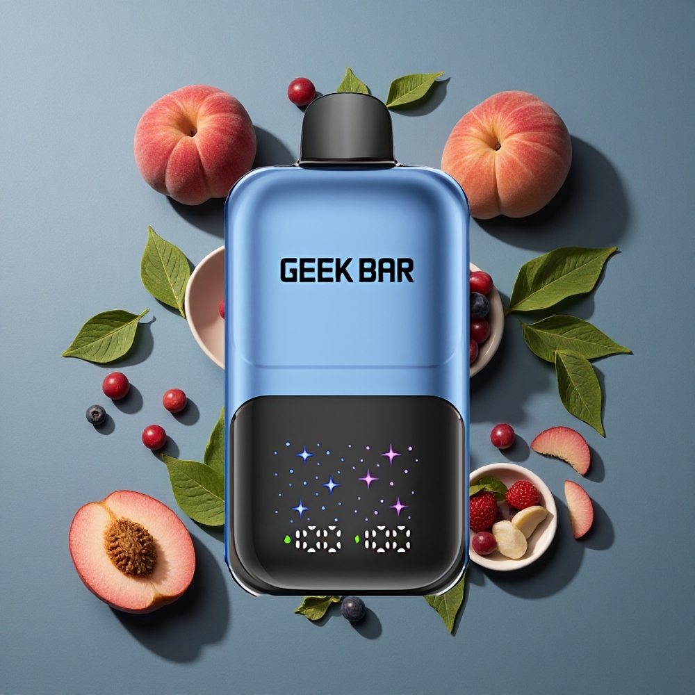 Pêche & Baies GEEK BAR 2GO Two Series 50000 Puffs vente en gros Belgique Écran Interactif