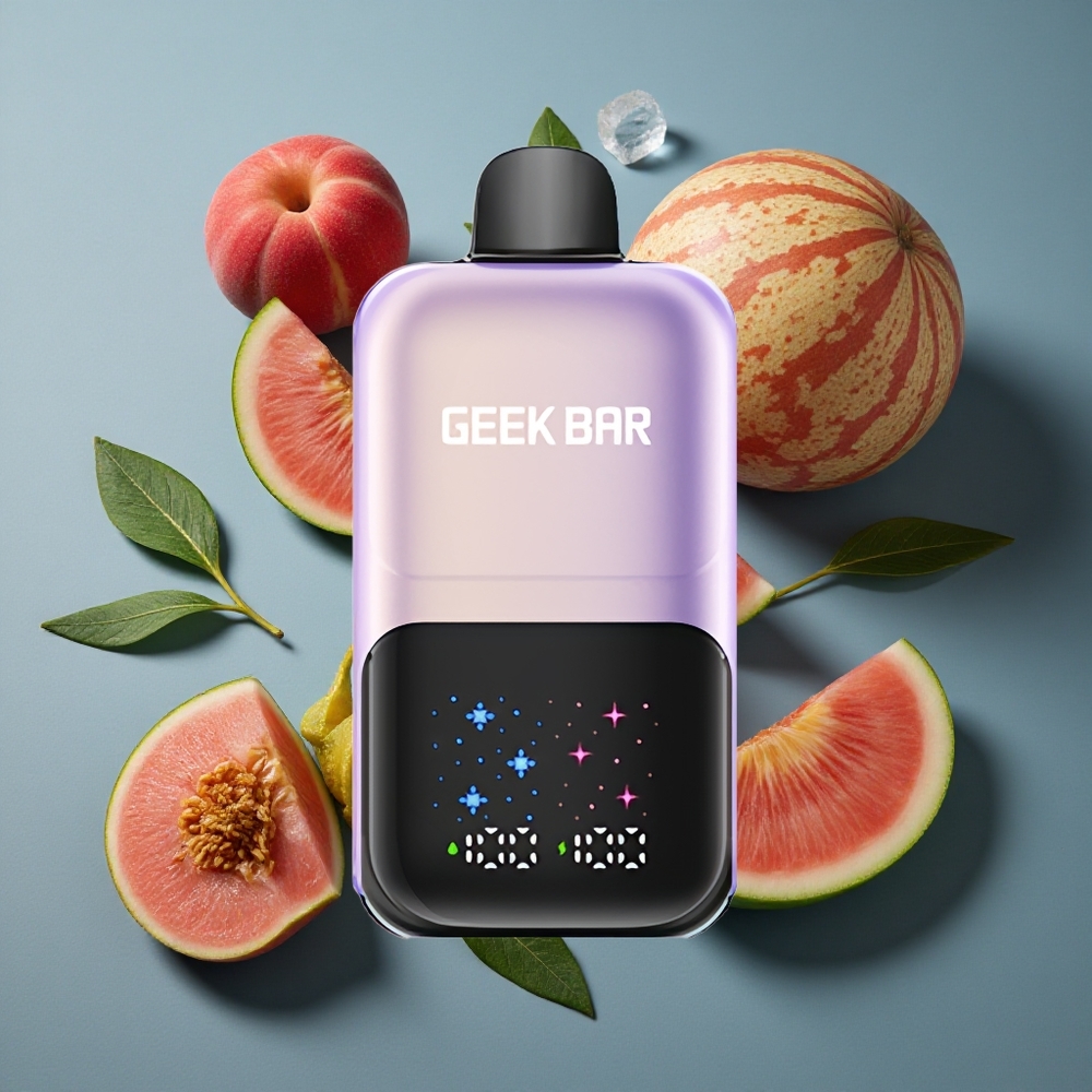 Pêche Mangue Pastèque Glacée GEEK BAR 2GO Two Series 50000 Puffs vente en gros Belgique