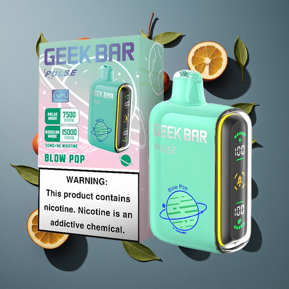 Fraise Menthe GEEK BAR Pulse 15 000 Puffs 16ML vente en gros Belgique