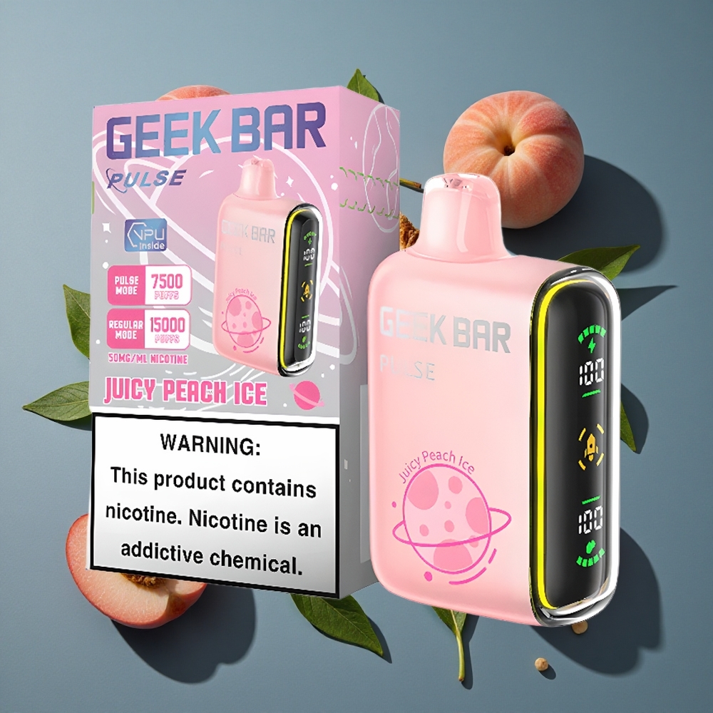 Fraise Menthe GEEK BAR Pulse 15 000 Puffs 16ML vente en gros Belgique