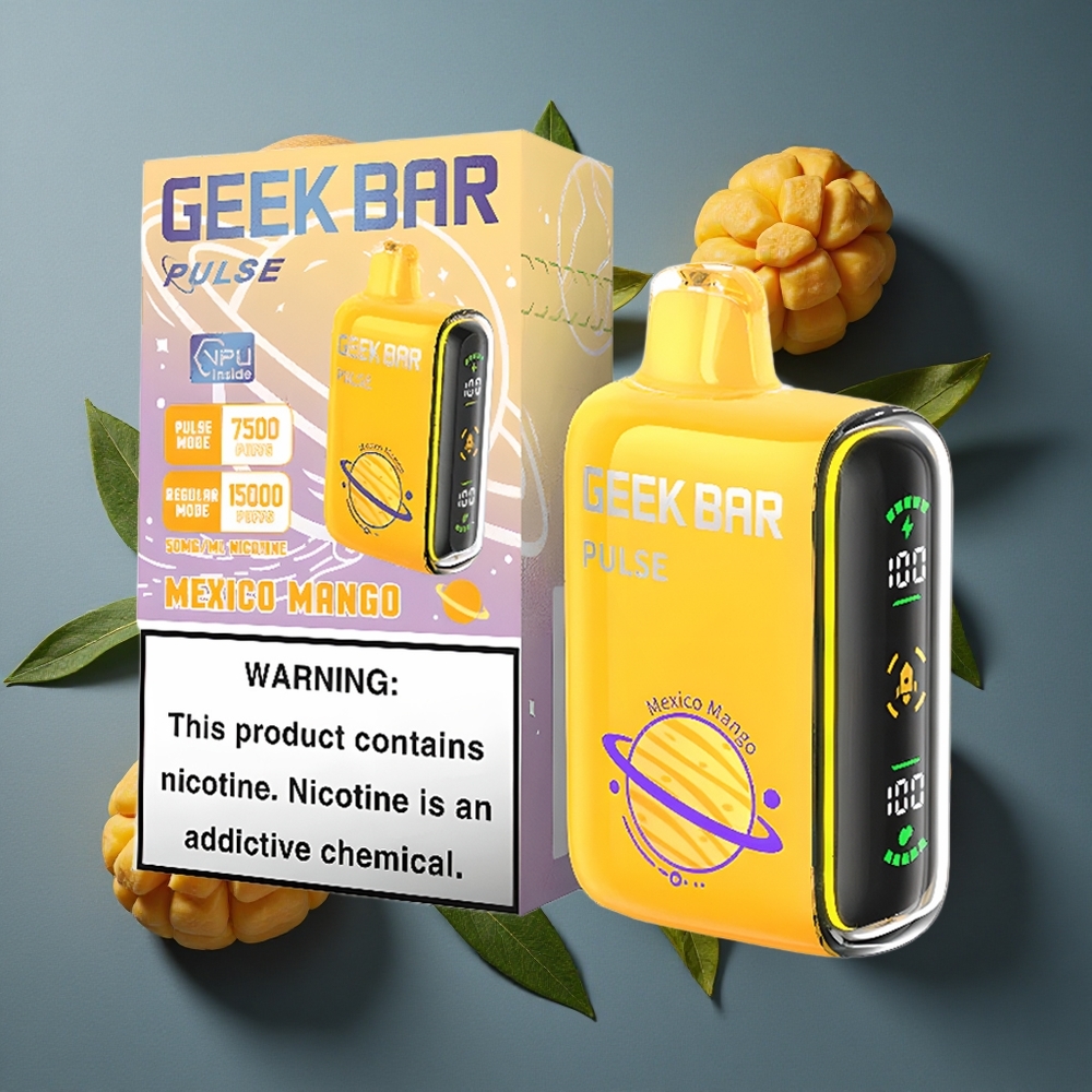 Fraise Menthe GEEK BAR Pulse 15 000 Puffs 16ML vente en gros Belgique