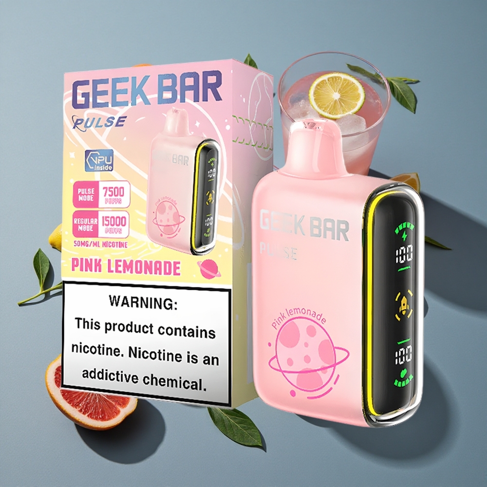 Fraise Menthe GEEK BAR Pulse 15 000 Puffs 16ML vente en gros Belgique