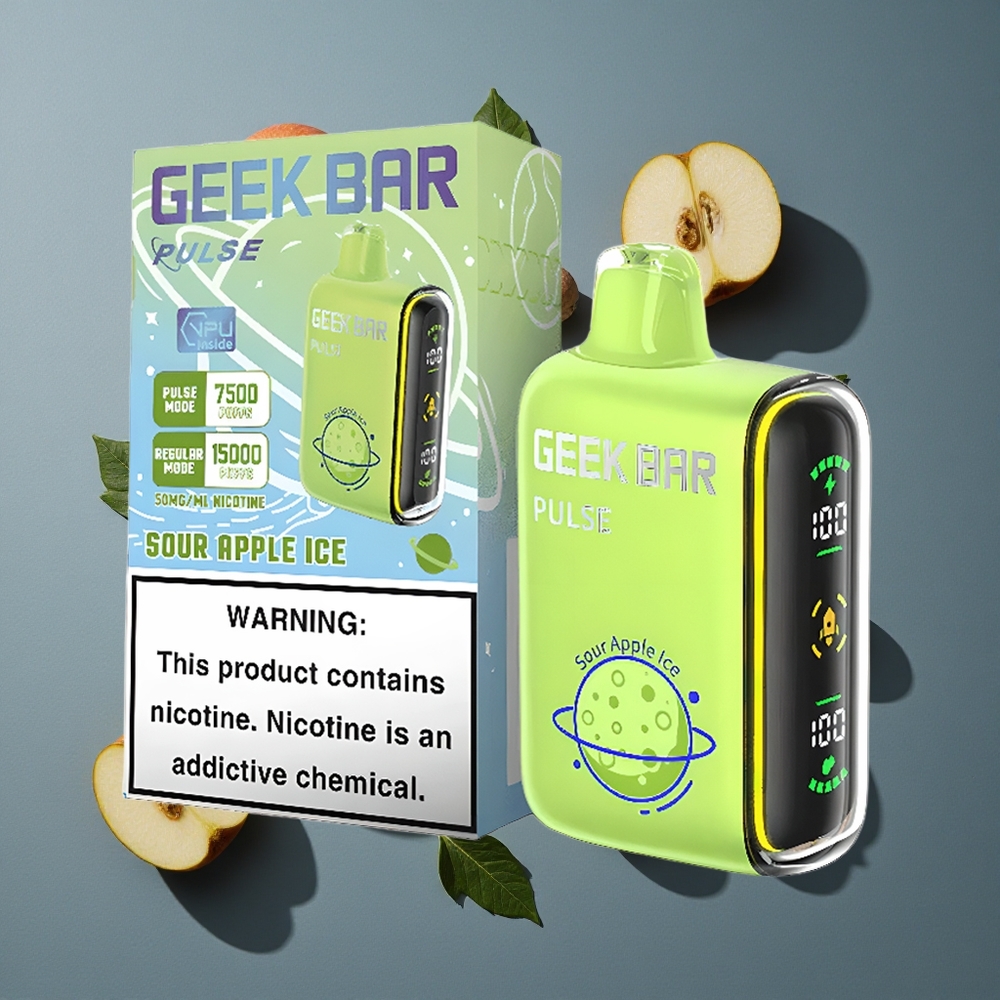 Fraise Menthe GEEK BAR Pulse 15 000 Puffs 16ML vente en gros Belgique