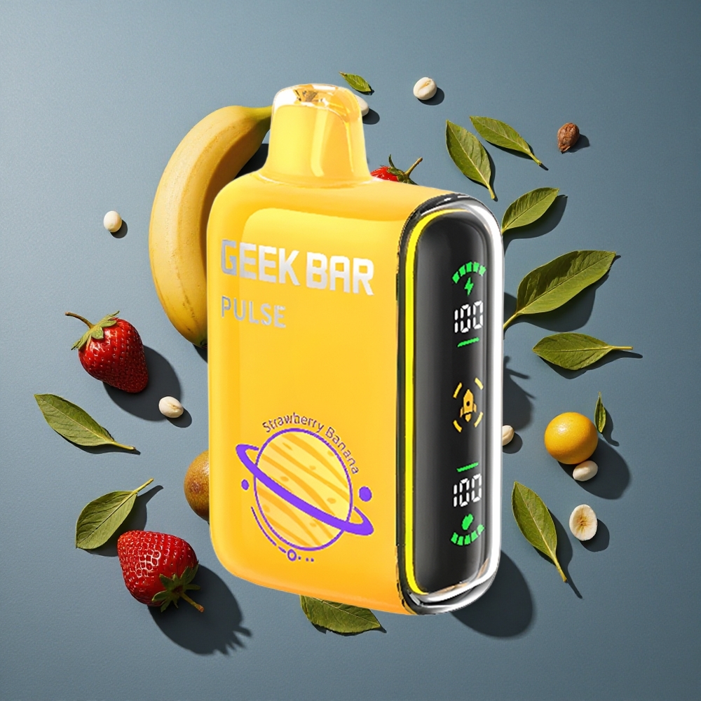 Fraise Menthe GEEK BAR Pulse 15 000 Puffs 16ML vente en gros Belgique