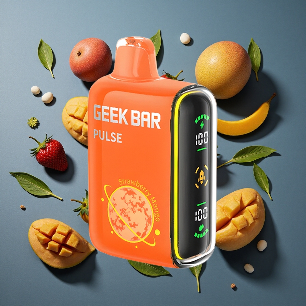Fraise Menthe GEEK BAR Pulse 15 000 Puffs 16ML vente en gros Belgique