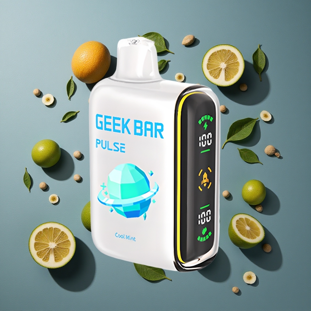 Fraise Menthe GEEK BAR Pulse 15 000 Puffs 16ML vente en gros Belgique