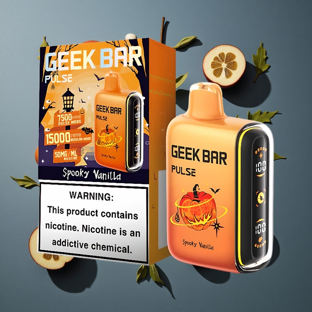 Fraise Menthe GEEK BAR Pulse 15 000 Puffs 16ML vente en gros Belgique USB Type-C