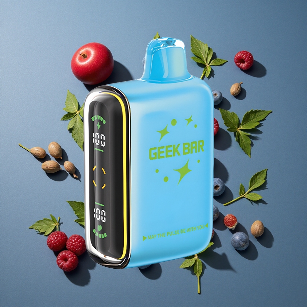 Fraise Menthe Geek Bar Pulse 15000 Puffs 16ML 5% Nicotine vente en gros Belgique
