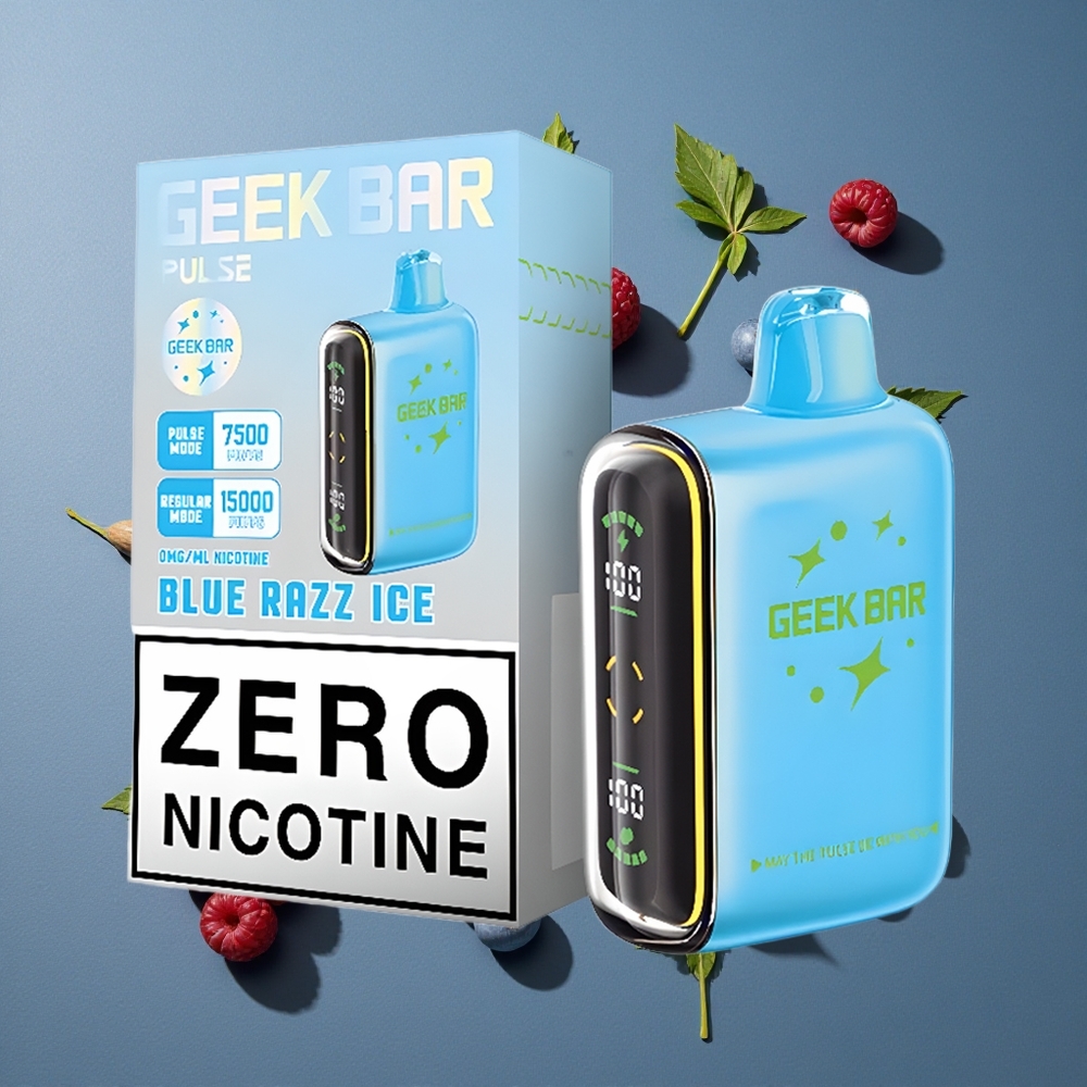 Fraise Menthe Geek Bar Pulse 15000 Puffs 16ML 5% Nicotine vente en gros Belgique