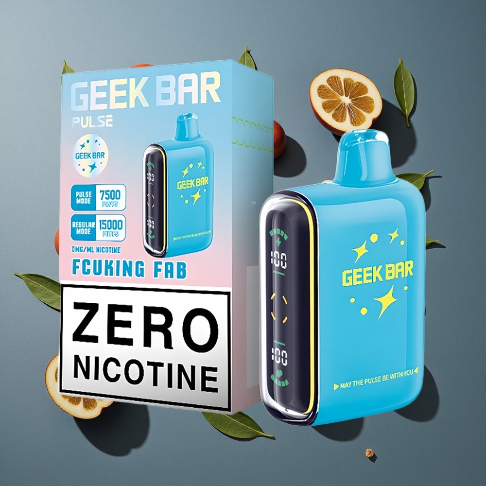 Fraise Menthe Geek Bar Pulse 15000 Puffs 16ML 5% Nicotine vente en gros Belgique