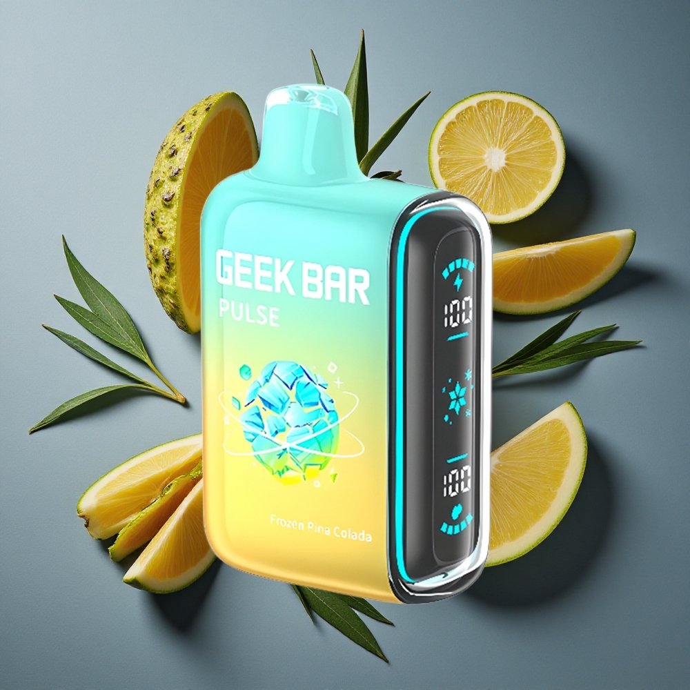 Glaciale Geek Bar Pulse 15000 Puffs 16ML Capacité d\'E-Liquide vente en gros Belgique